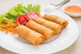 Baked spring rolls