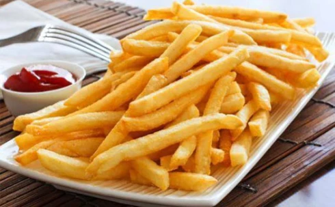 بطاطا مقلية سادة