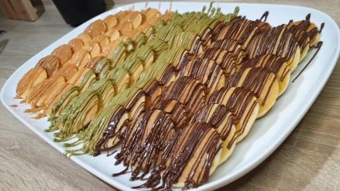 ميني بان كيك مع النوتيلا صغير