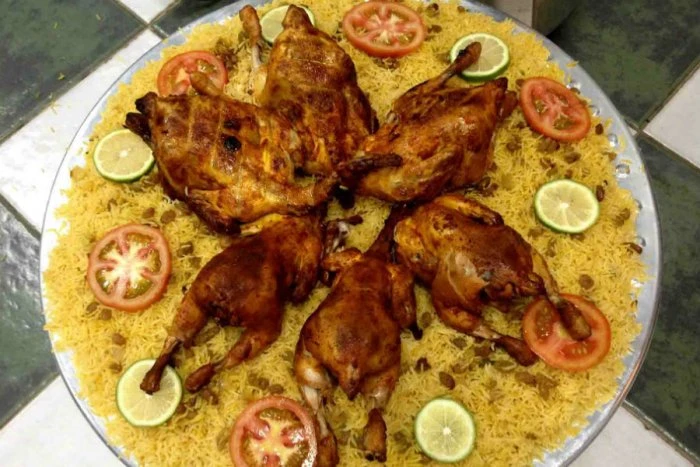 صحن عربي دجاج