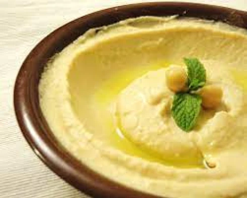 حمص ناعم سادة